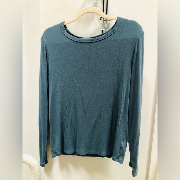 Stylish Sage Colored Modal Spandex Top - Picture 1 of 4
